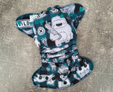 *Newborn* Wilderness (CFT Hybrid cloth diapers)