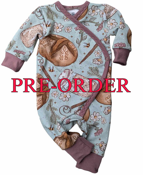 Pre-order | Bear Hug Romper | baby sleeper | baby infant newborn coveralls | clothes