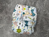 Spring Hop | FlexFit V2 OneSize diaper | Pocket diapers | AiO diaper | Ai2 cloth diaper | bunnies | Easter